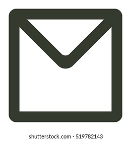 Mail icon illustration isolated vector sign symbol