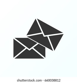 Mail icon illustration isolated vector sign symbol