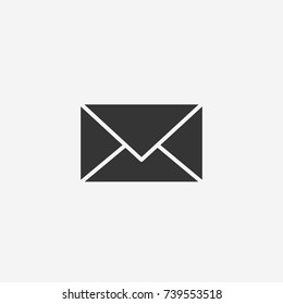 Mail icon illustration isolated vector sign symbol