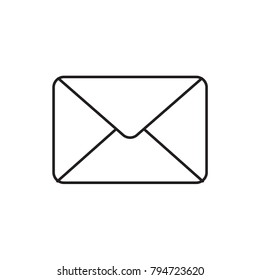mail icon illustration isolated vector sign symbol 