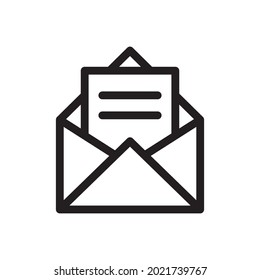 gráfico vectorial de ilustración de icono de correo