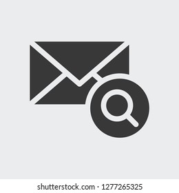 Mail icon isolated on background. Envelope symbol modern, simple, vector, icon for website design, mobile app, ui. Vector Illustration