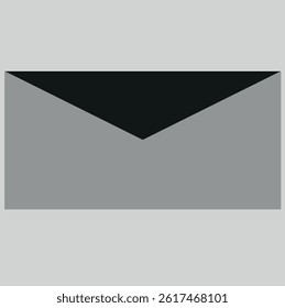  mail icon isolated on white background vector icon