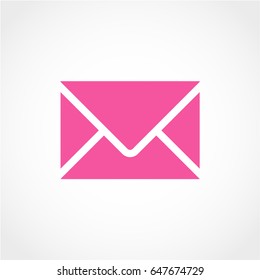 Mail Icon Isolated on White Background