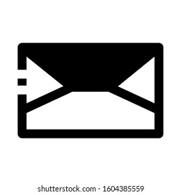 mail icon isolated sign symbol vector illustration - Collection of high quality black style vector icons
