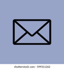 Mail Icon Isolated Sign Symbol And Flat Style For App, Web And Digital Design. Vector Illustration.