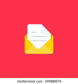 Mail icon, Letter icon
