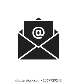 Mail icon Line Art Logo set