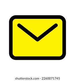 Mail icon line isolated on white background. Black flat thin icon on modern outline style. Linear symbol and editable stroke. Simple and pixel perfect stroke vector illustration.