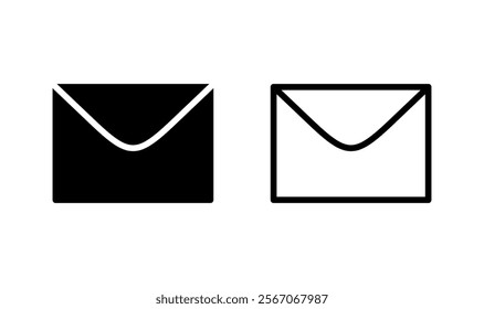 Mail icon logo design. email sign and symbol. E-mail icon. Envelope icon