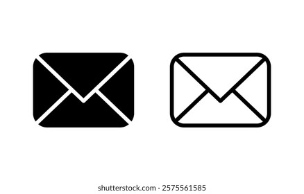 Mail icon logo design. email sign and symbol. E-mail icon. Envelope icon