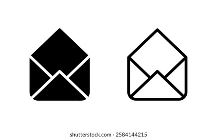 Mail icon logo design. email sign and symbol. E-mail icon. Envelope icon