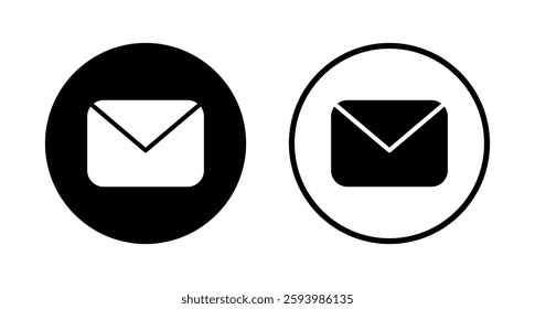 Mail icon logo design. email sign and symbol. E-mail icon. Envelope icon