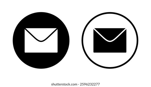 Mail icon logo design. email sign and symbol. E-mail icon. Envelope icon