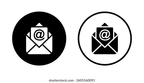 Mail icon logo design. email sign and symbol. E-mail icon. Envelope icon