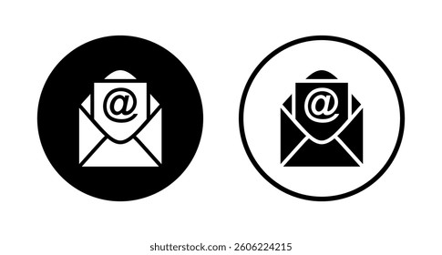 Mail icon logo design. email sign and symbol. E-mail icon. Envelope icon