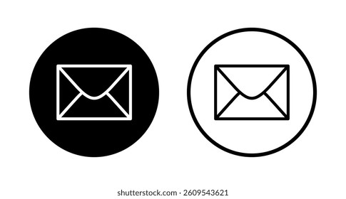 Mail icon logo design. email sign and symbol. E-mail icon. Envelope icon