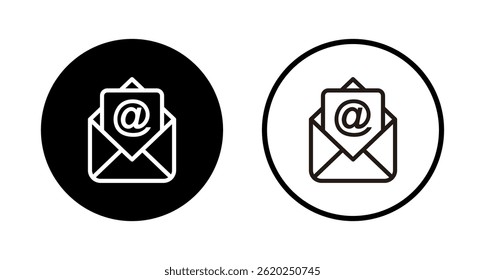 Mail icon logo design. email sign and symbol. E-mail icon. Envelope icon