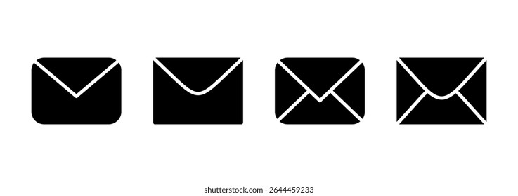 Ícone de email logotipo design. sinal de email e símbolo. Ícone de email. Ícone Envelope
