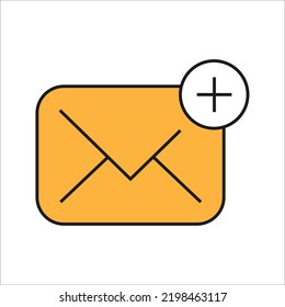 Mail icon, logo or symbol