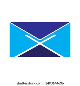 mail icon logo vector design