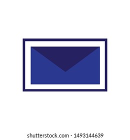 mail icon logo vector design