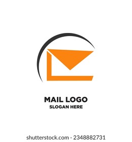 Diseño vectorial del logotipo del icono de correo