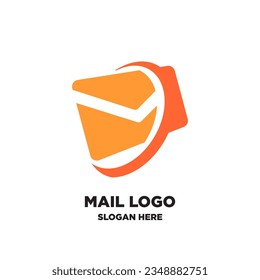 Diseño vectorial del logotipo del icono de correo