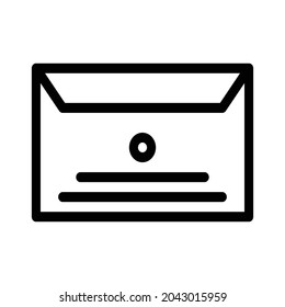 E-Mail-Symbol, E-Mail-Symbol - Schwarz und Weiß
