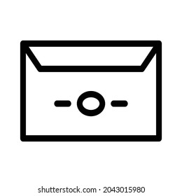 E-Mail-Symbol, E-Mail-Symbol - Schwarz und Weiß