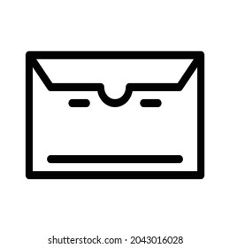 Mail Icon, Message Icon and Email Icon – Black and White