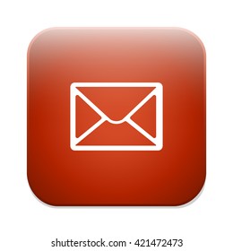 Mail icon. Message sign