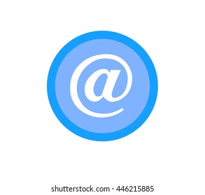 Mail icon. Message sign	.