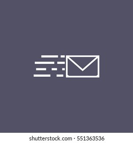 mail icon. message sign