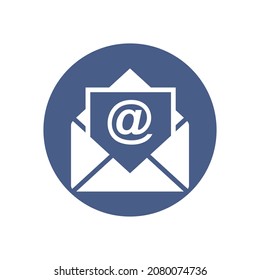 mail icon , message icon vector