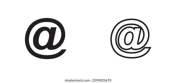 mail icon , message icon vector