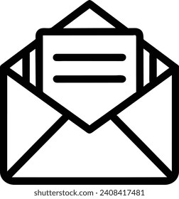 mail icon modern style vector
