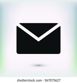  mail icon. One of set web icons
