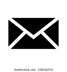 Mail icon. Online postal sign. vector illustration on white background. editable icon