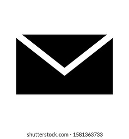 Mail icon. Online postal sign. vector illustration on white background. editable icon