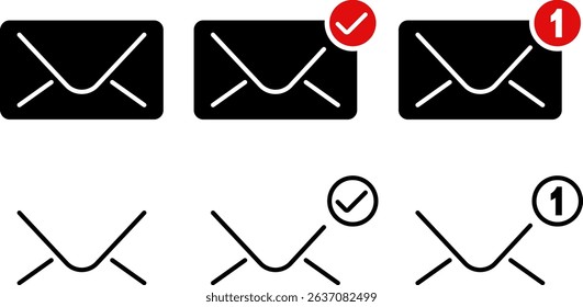 Mail icon. Send a message sign. Received message. Social media chat communication. mailbox buble symbol. Delivery of correspondence
