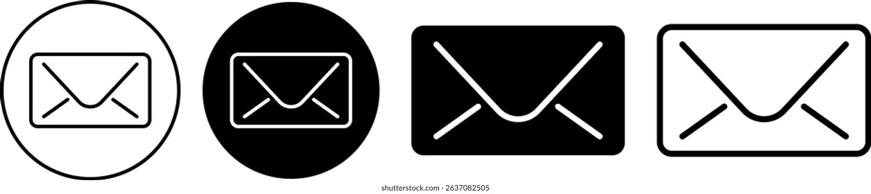 Mail icon. Send a message sign. Received message. Social media chat communication. mailbox buble symbol. Delivery of correspondence
