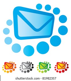 Mail icon set