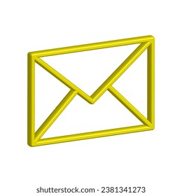 Mail icon set. email icon vector. E-mail icon. Envelope illustration