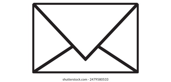Mail icon set. email icon vector. E-mail icon. Envelope illustration
