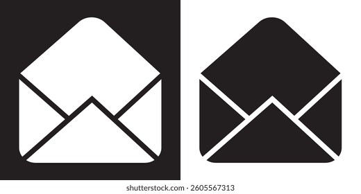 Mail icon set. email icon vector. E-mail icon. Envelope illustration. EPS 10.