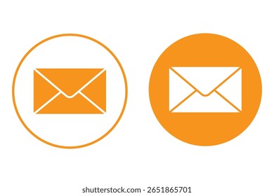 Ícone de email definido. ícone de email vetor. Ícone de email.
