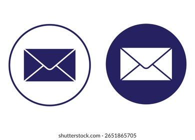 Ícone de email definido. ícone de email vetor. Ícone de email.