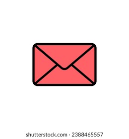 Mail icon set illustration. email sign and symbol. E-mail icon. Envelope icon
