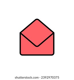 Mail icon set illustration. email sign and symbol. E-mail icon. Envelope icon